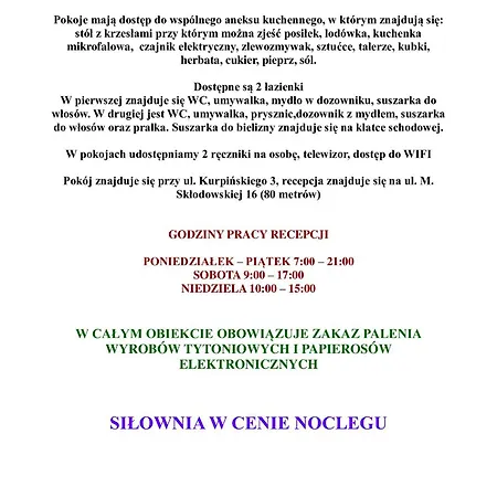 Centrum Noclegowe Ii Hostel *